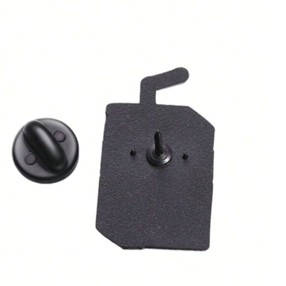 Vamp Juice Box Enamel Pin | Fun Vampire-Themed Collectible Pin | Halloween - Picture 4 of 4